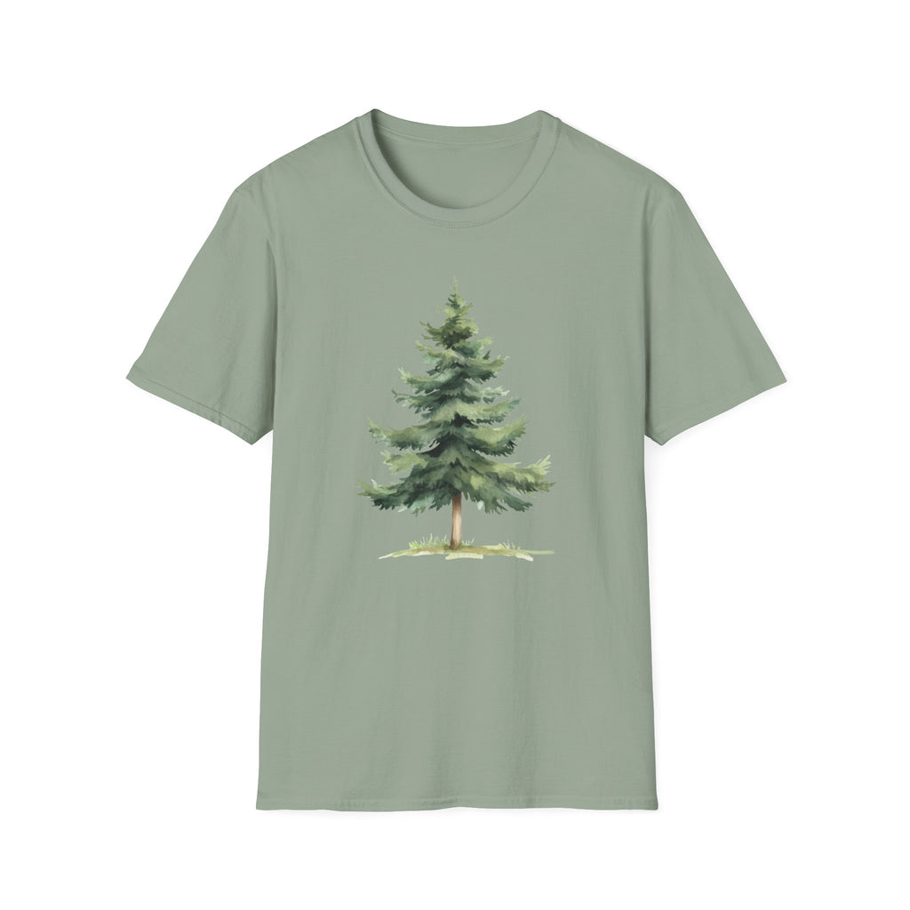 Pine Tree Watercolor T-Shirt