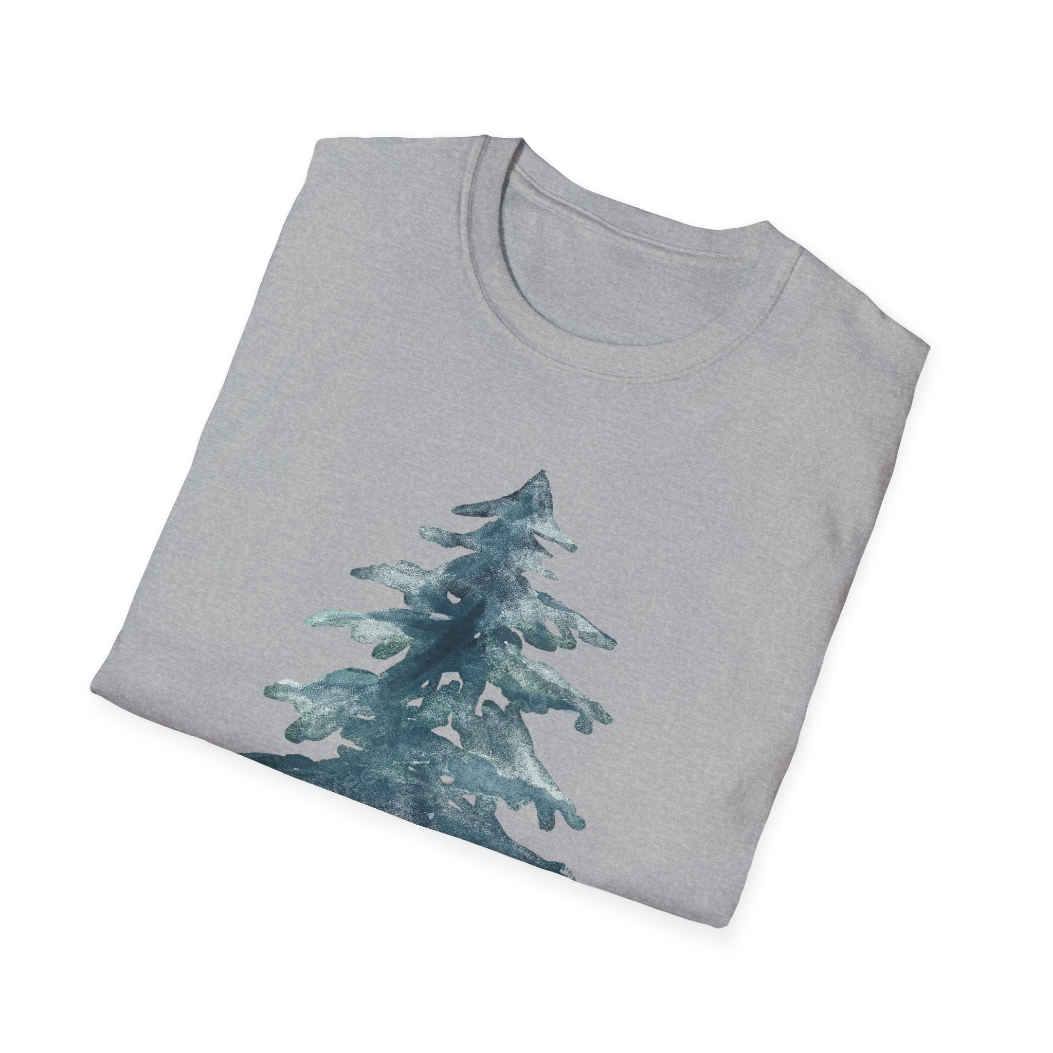 Pine Tree Watercolor T-Shirt