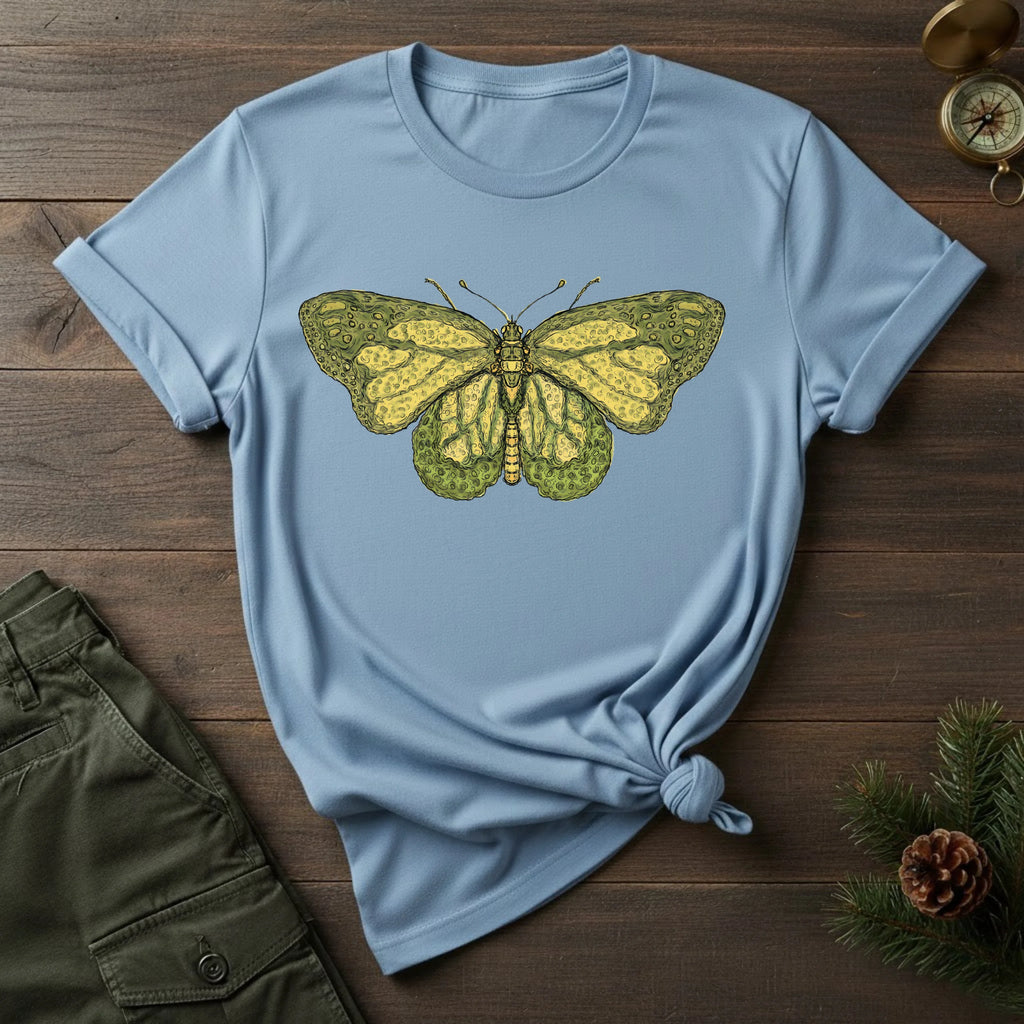 Vintage Yellow Butterfly T-Shirt
