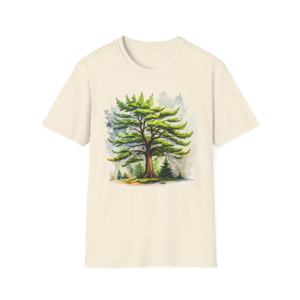 Pine Tree Watercolor T-Shirt — Nature Forest Tee