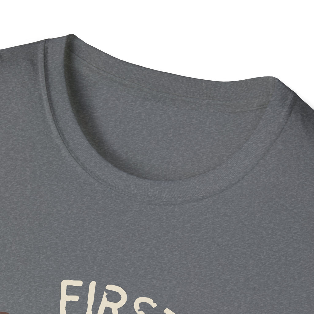 Cute Raccoon Tee — "First Of All, I'm A Delight" Graphic T-Shirt