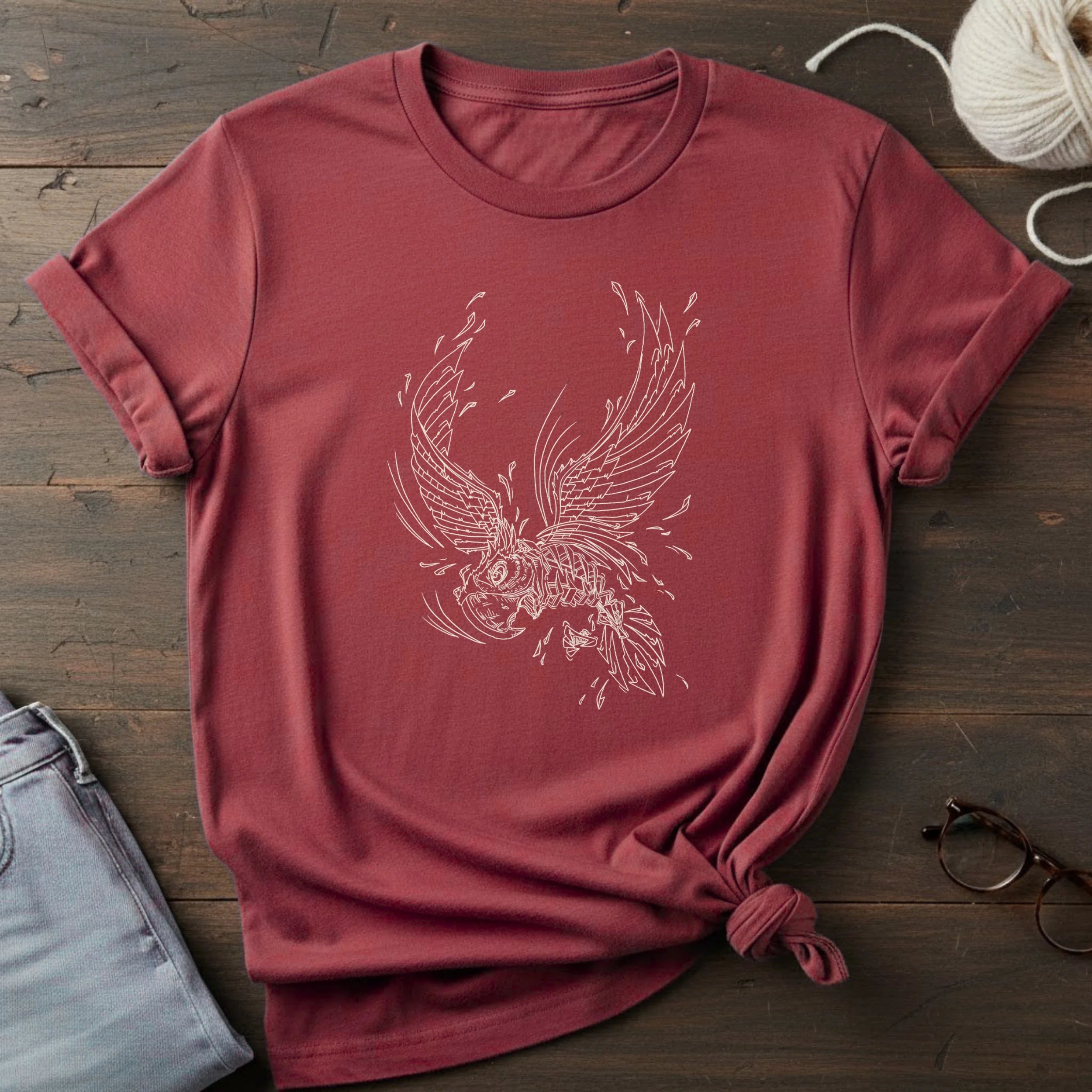Eagle Rising Graphic T-Shirt